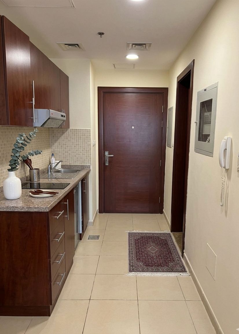 Spacious Furnished Studio for Sale in Desert Sun Tower | Rented Unit