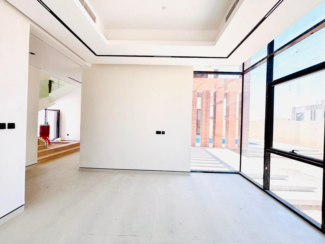 Brand New G+1 5BR Villa with Maid’s Room & Private Pool | Al Aweer First for Rent