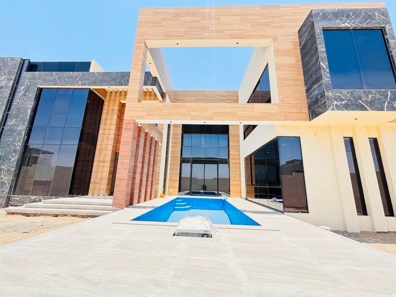 Brand New G+1 5BR Villa with Maid’s Room & Private Pool | Al Aweer First for Rent